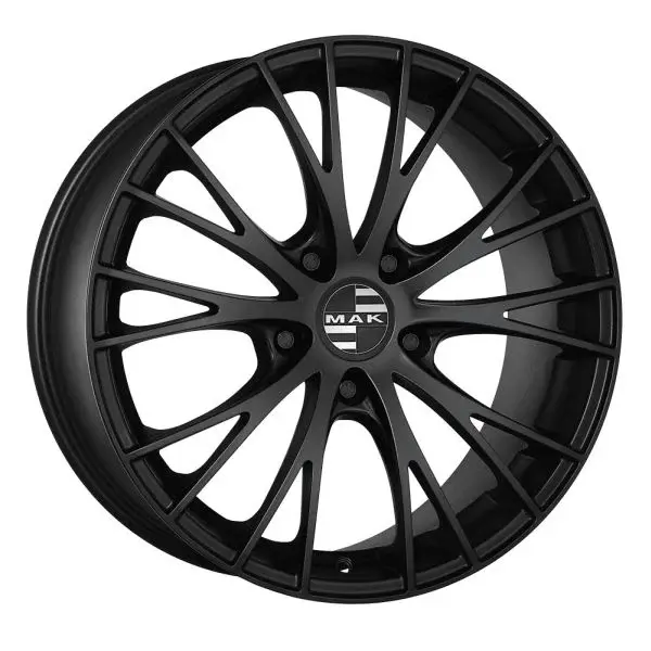 Janta aluminiu 9x20, 5x130, CH 71,6, ET: 57; potrivit BMW 3 (E30); CITROEN JUMPER I, ZX; FORD ESCORT IV 02.87- MAK Rennen Negru mat