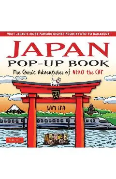 Japan Pop-Up Book: The Comic Adventures of Neko the Cat - Sam Ita