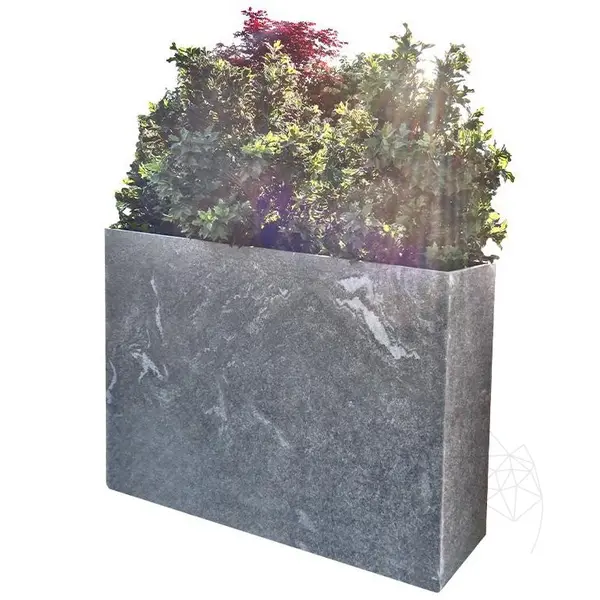 Jardiniera Fioriera - Piatra Sinterizata, 100X30X2XH100 Economy