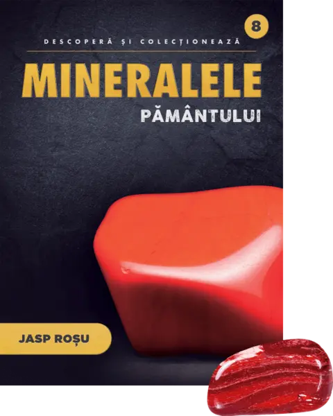 Jasp rosu. Volumul 8. Mineralele Pamantului