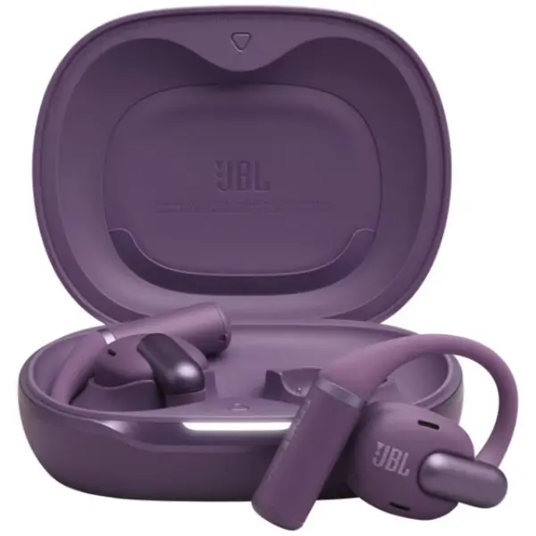 JBL Casti Alergare Open-Ear JBL Sense Pro, True Wireless, Bluetooth, Hi-Res Audio, 4 microfoane, Multipoint, Autonomie 38 ore, Mov
