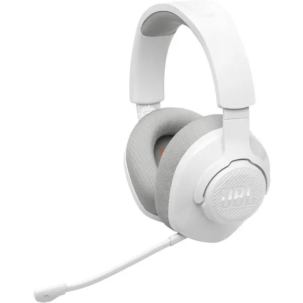 JBL Casti Gaming JBL Quantum 360, Wireless, Bluetooth, Microfon, Alb