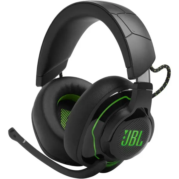 JBL Casti Gaming Wireless JBL Quantum 910X, Active Noise Cancelling, Bluetooth, 37h autonomie, Negru