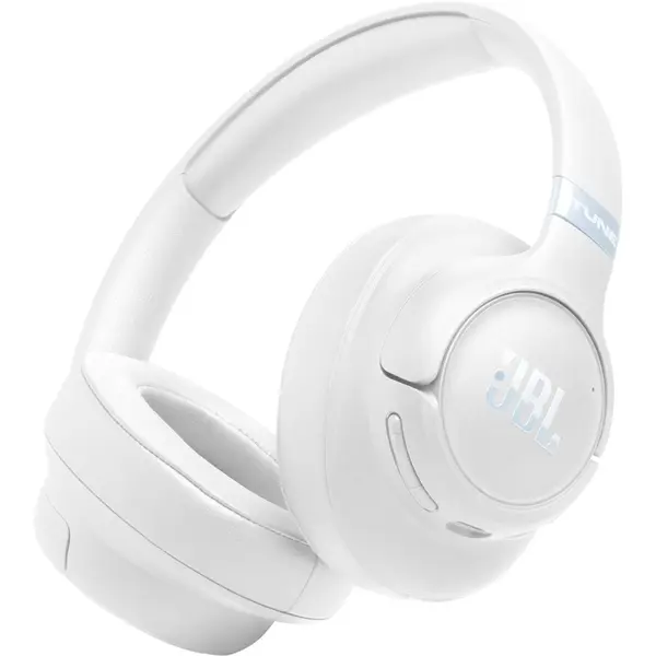 JBL Casti wireless JBL Tune 780NC cu anulare a zgomotului, Albe