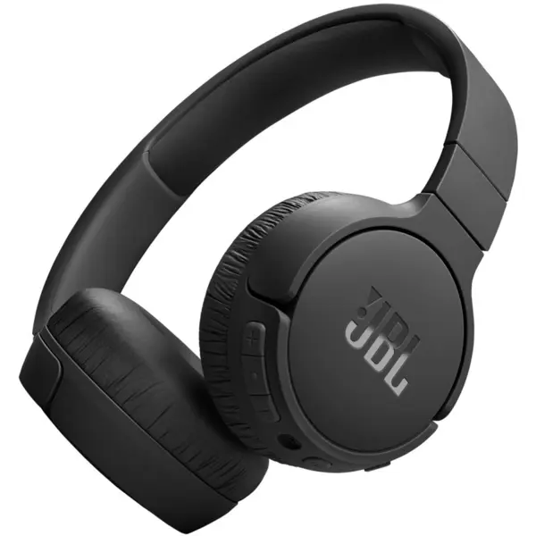 JBL Casti wireless on-ear JBL Tune 670NC, functie ANC, Bluetooth, Negru