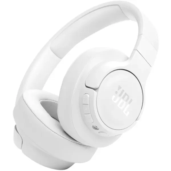 JBL Casti wireless over-ear JBL Tune 770NC, Adaptive Noise Cancelling, Bluetooth, Multi-Point, Alb