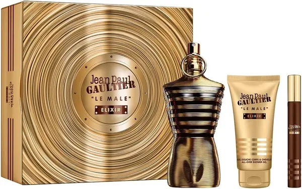 Jean Paul Gaultier Set cadou Le Male Elixir - Apă de parfum, 125 și 10 ml + Gel de duș, 75 ml