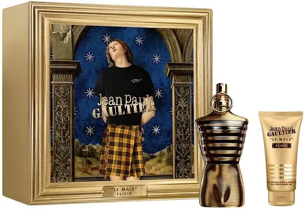 Jean Paul Gaultier Set cadou Le Male Elixir - Apă de parfum și Gel de duș, 125 + 75 ml