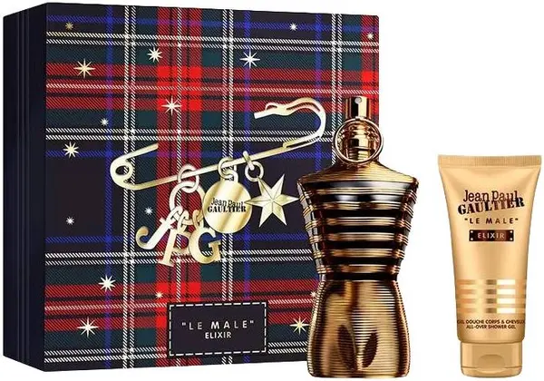 Jean Paul Gaultier Set Le Male Elixir - Apă de parfum și Gel de dus, 125 + 75 ml