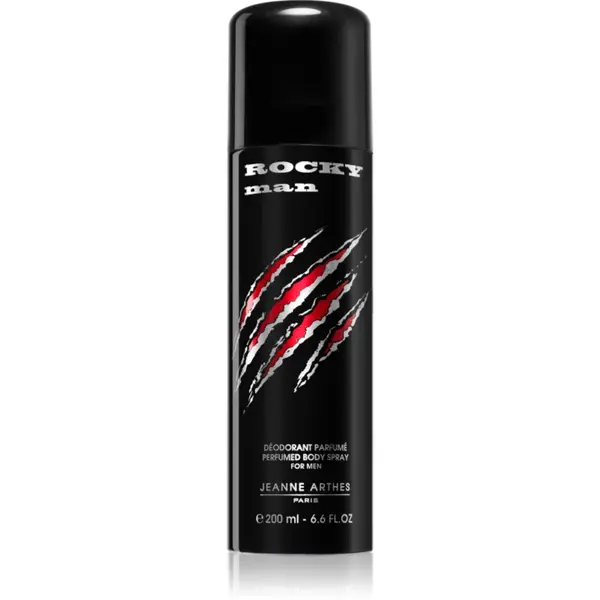 Jeanne Arthes Rocky Man spray şi deodorant pentru corp pentru bărbați 200 ml