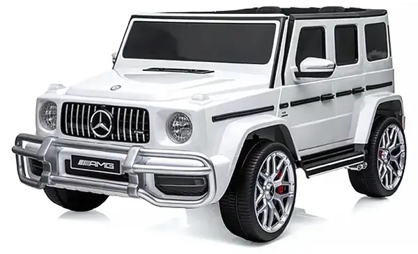 Jeep electric Chipolino - Mercedes G63, alb