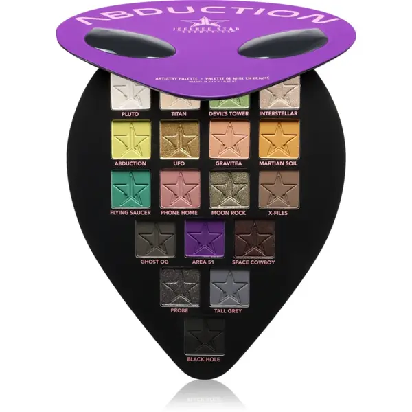 Jeffree Star Cosmetics Abduction Artistry Eye Palette paleta farduri de ochi 18x1.5 g