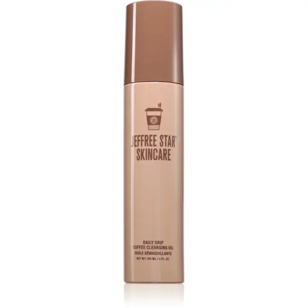 Jeffree Star Cosmetics Daily Drip Coffee Cleansing Oil ulei de curățare blând cu cafea 150 ml