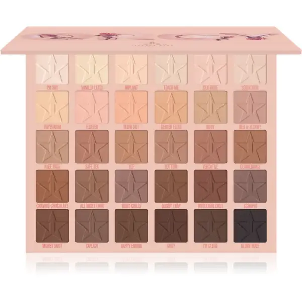 Jeffree Star Cosmetics Orgy Artistry paletă cu farduri de ochi 30x1.5 g