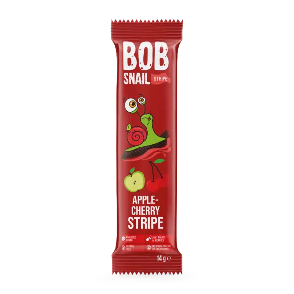 Jeleu cu mere si cirese, 14g, Bob Snail