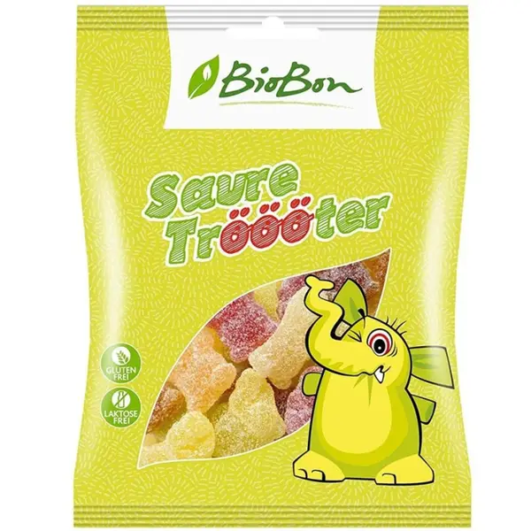 Jeleuri acrisoare fara gluten si lactoza, eco - 100 g