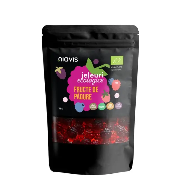 Jeleuri Ecologice Fructe de Padure , 100g, Niavis
