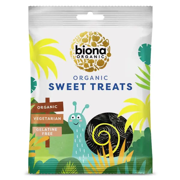 Jeleuri spirale din lemn dulce bio 75g Biona