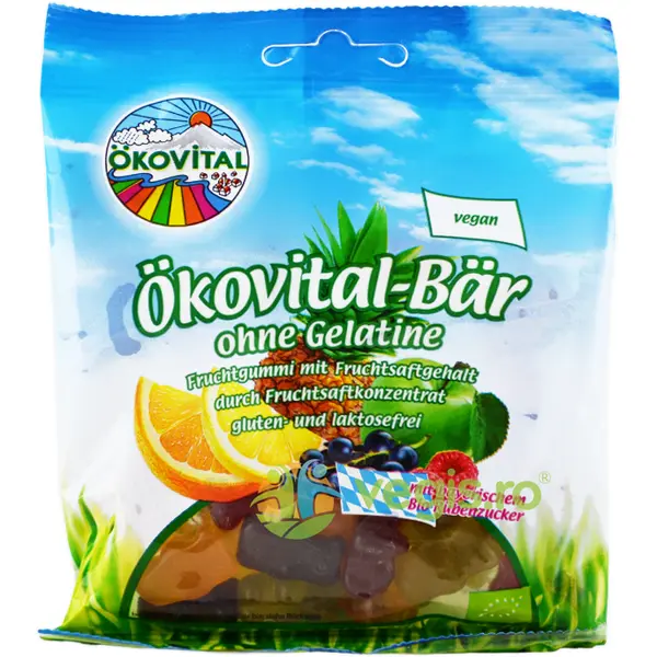 Jeleuri Ursuleti cu Fructe fara Gelatina Ecologice/Bio 80g