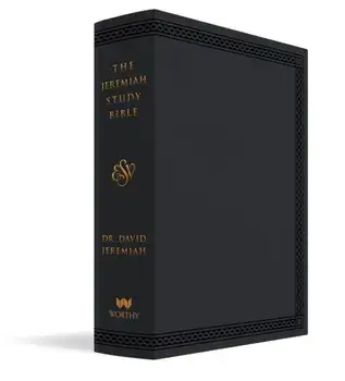 Jeremiah Study Bible, ESV, Black LeatherLuxe. What It Says. What It Means. What It Means for You., Hardback/Dr. David Jeremiah