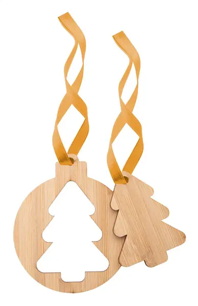 Jerpstad ornament brad de Craciun, fulg de nea - natural
