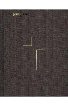 Jesus Bible, ESV Edition, Cloth over Board, Gray