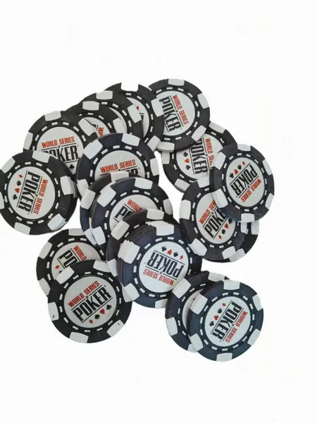 Jeton Poker WSOP Negru,clay10grame
