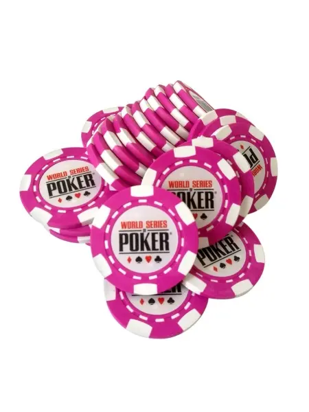 Jeton Poker WSOP Roz, clay 10 grame