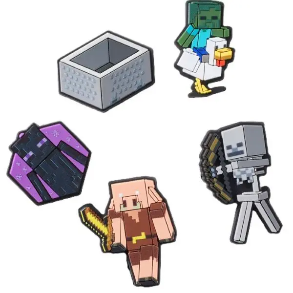 Jibbitz Crocs Minecraft 5 Pack
