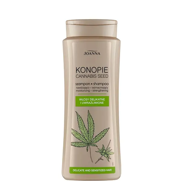Joanna Cannabis Moisturising-Strengthening Shampoo - 400ml
