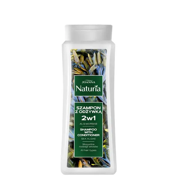 Joanna Naturia Shampoo with Conditioner 500ml - Sea Algae