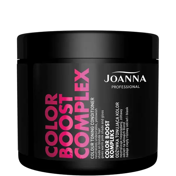 Joanna Professional Color Boost Complex Colour Toning Pink 500g - Conditioner