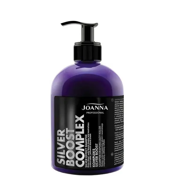 Joanna Professional Silver Boost Complex Color Enhancing Shampoo 500g