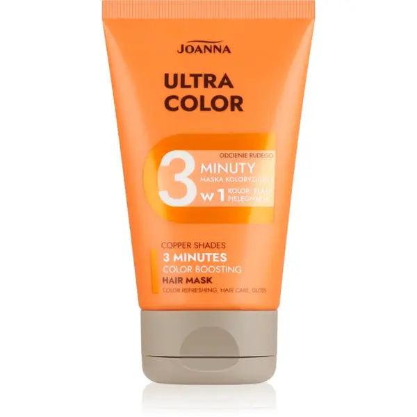 Joanna Ultra Color Cooper Shades 3 Minutes Masca de par pentru nuante de par roscat 100 g