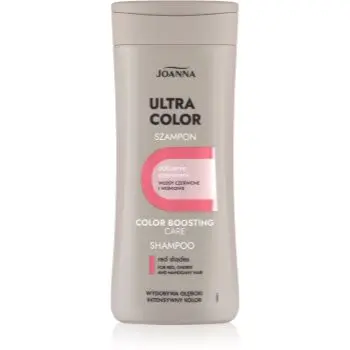 Joanna Ultra Color șampon nuanțator pentru nuante de par roscat