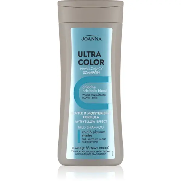 Joanna Ultra Color sampon violet neutralizeaza tonurile de galben 200 ml
