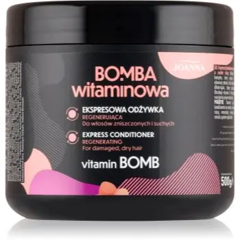 Joanna Vitamin Bomb Express Hair Mask masca pentru păr uscat și deteriorat