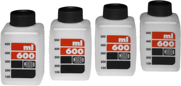 JOBO Bottle Kit 600ml (4x 600ml white)