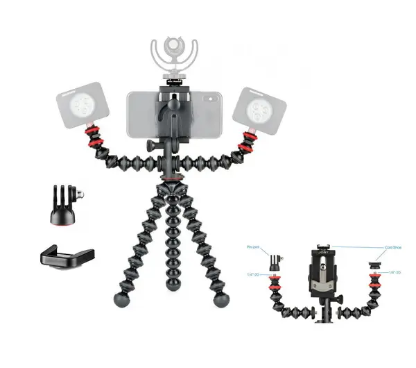 Joby GorillaPod Mobile Rig pentru vlogging smartphone