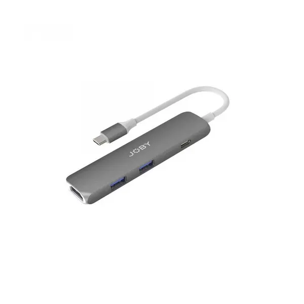 Joby Port USB-C 4-in1 (4K HDMI, 2xUSB-A, PD)