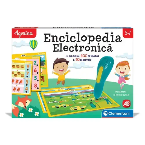 Joc Clementoni Agerino, Enciclopedia electronica, 5-7 ani