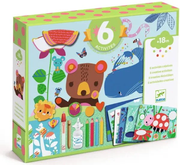 Joc creativ - 6 activitati | Djeco
