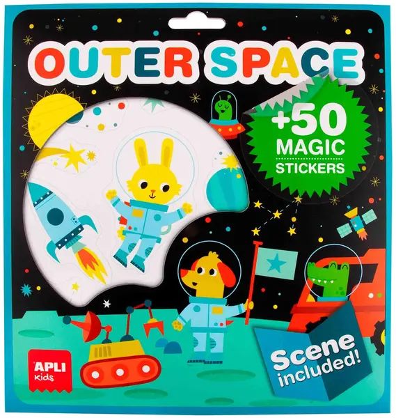Joc cu stickere Apli Kids - Cosmos