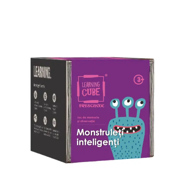 Joc de atentie Learning Cube - Monstruleti inteligenti