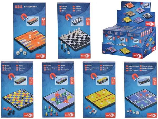 Joc de calatorie - Magnetic Games (mai multe modele-culori, pret pe bucata) | Noris