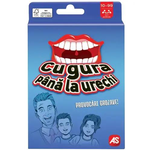 Joc de carti AS Games - Cu gura pana la urechi, limba romana