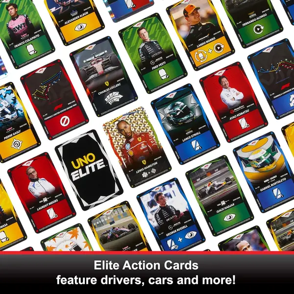 Joc de carti - Uno - Elite Formula 1 | Mattel