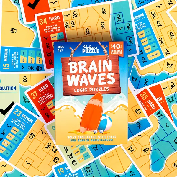 Joc de logica - Brain Waves Logic Puzzles | Professor Puzzle