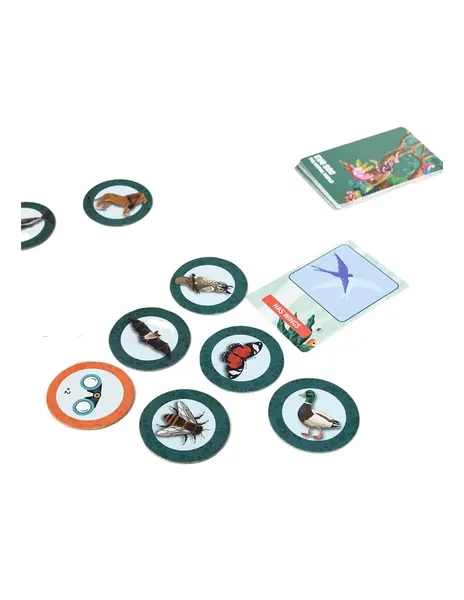 Joc de logica - Eu vad - Lumea animalelor | Chalk & Chuckles