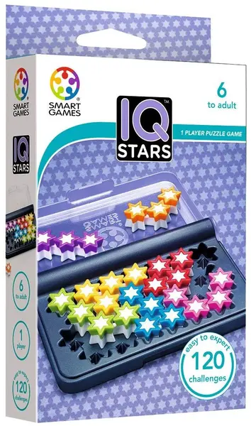 Joc de logică pentru copii Smart Games Pocket IQ - IQ Stele